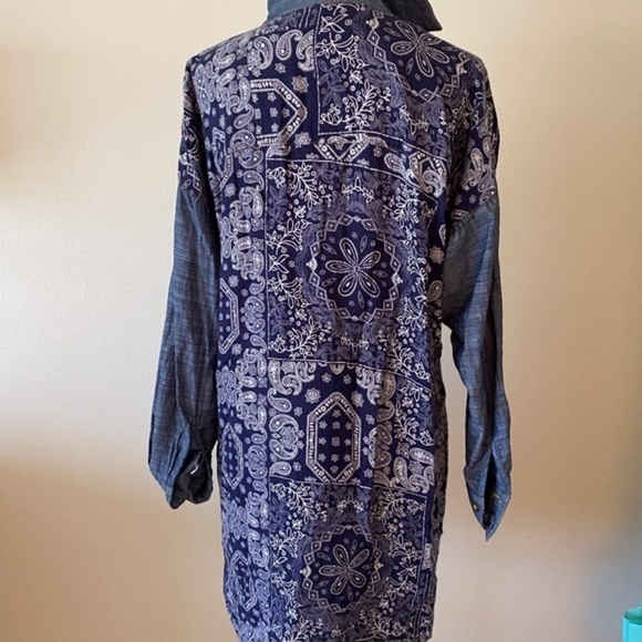 Ivy Jane Paisley Chambray Tunic XS - Picture 8 of 8